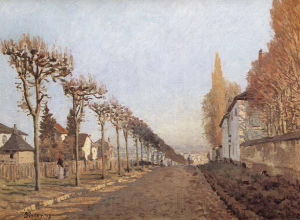 Alfred Sisley Chemin de la Machine,Louveciennes Spain oil painting art
